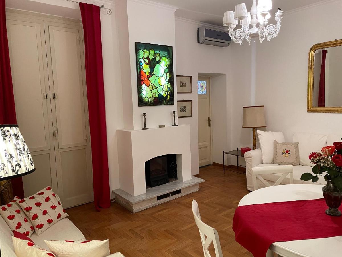 Elegant Apt-Typical Roman Palazzina Pz Alessandria Buitenkant foto