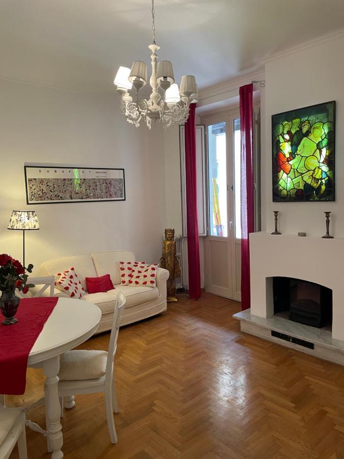 Elegant Apt-Typical Roman Palazzina Pz Alessandria Buitenkant foto